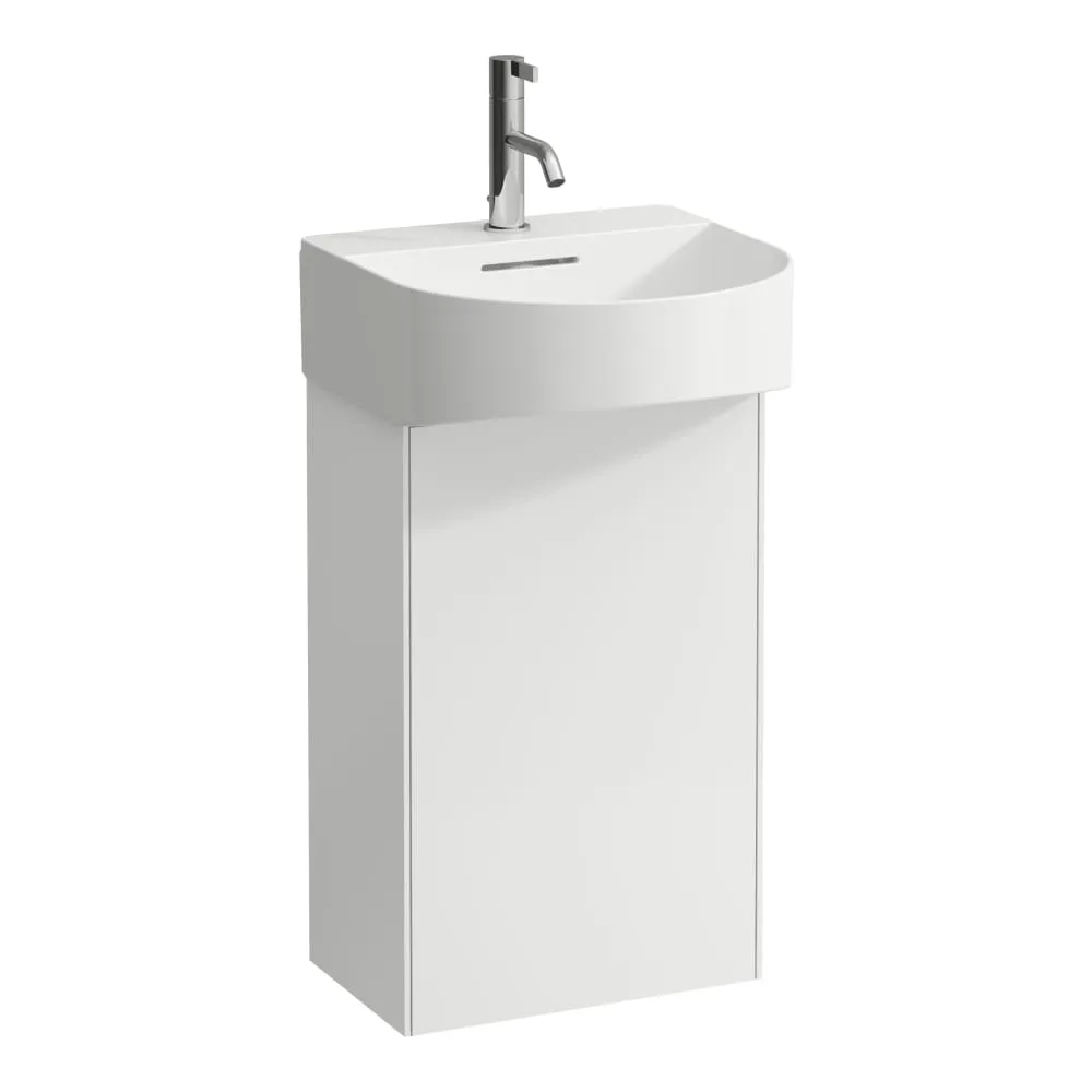 LAUFEN SONAR Skříňka pod umyvadlo, 1 dvířka, závěsy vpravo, pro umývátko H815341 385 x 240 x 600 mm #H4054820341701 - 170 - Bílá mat