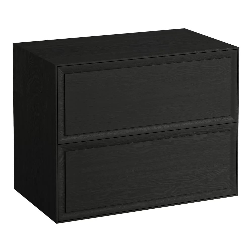 LAUFEN THE NEW CLASSIC Skříňka pod umyvadlo 800, se 2 zásuvkami, bez výřezu 775 x 455 x 600 mm #H4060160856281 - 628 - Černěný dub