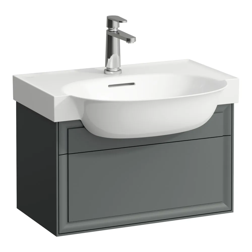 LAUFEN THE NEW CLASSIC Skříňka pod umyvadlo, s 1 zásuvkou, pro umyvadla H813853 575 x 315 x 345 mm #H4060310856271 - 627 - Šedá traffic