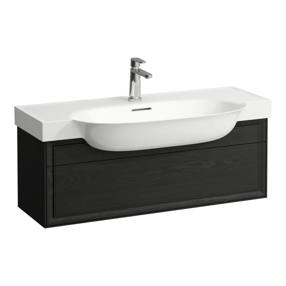LAUFEN THE NEW CLASSIC Skříňka pod umyvadlo, s 1 zásuvkou, pro umyvadla H813857 975 x 315 x 345 mm #H4060910856281 - 628 - Černěný dub