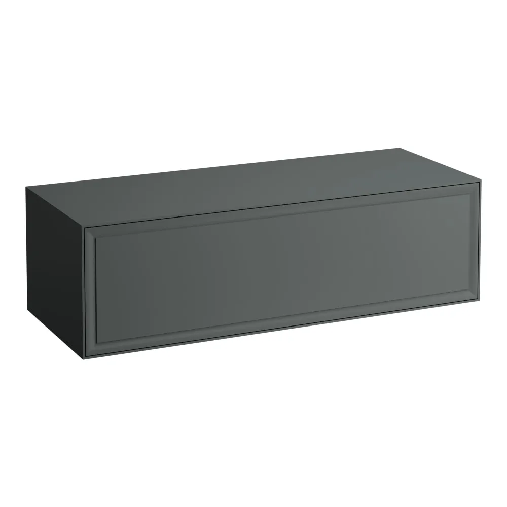 LAUFEN THE NEW CLASSIC Skříňka pod umyvadlo 1200, s 1 zásuvkou, bez výřezu 1175 x 455 x 345 mm #H4060250856271 - 627 - Šedá traffic