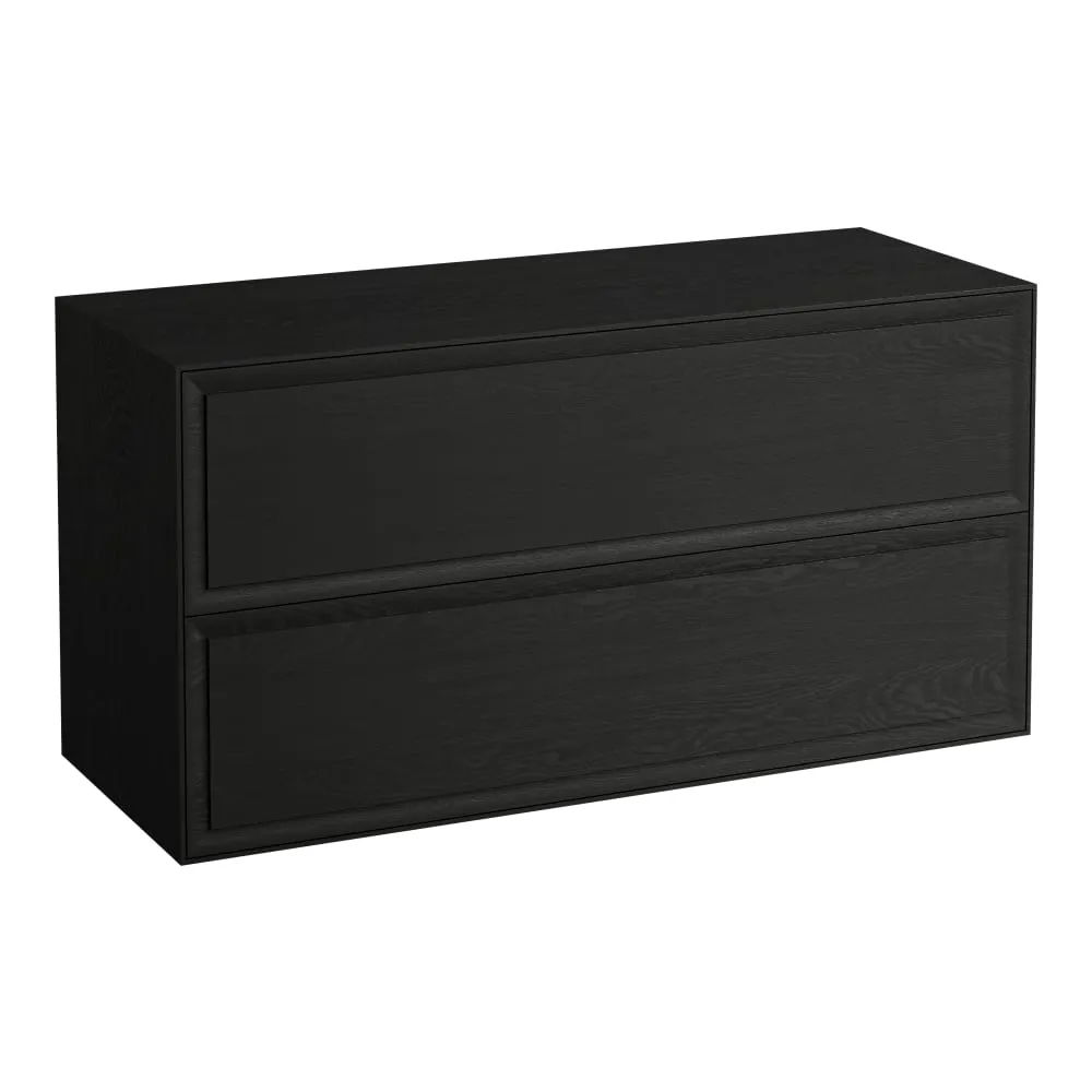 LAUFEN THE NEW CLASSIC Skříňka pod umyvadlo 1200, se 2 zásuvkami, bez výřezu 1175 x 455 x 600 mm #H4060260856281 - 628 - Černěný dub