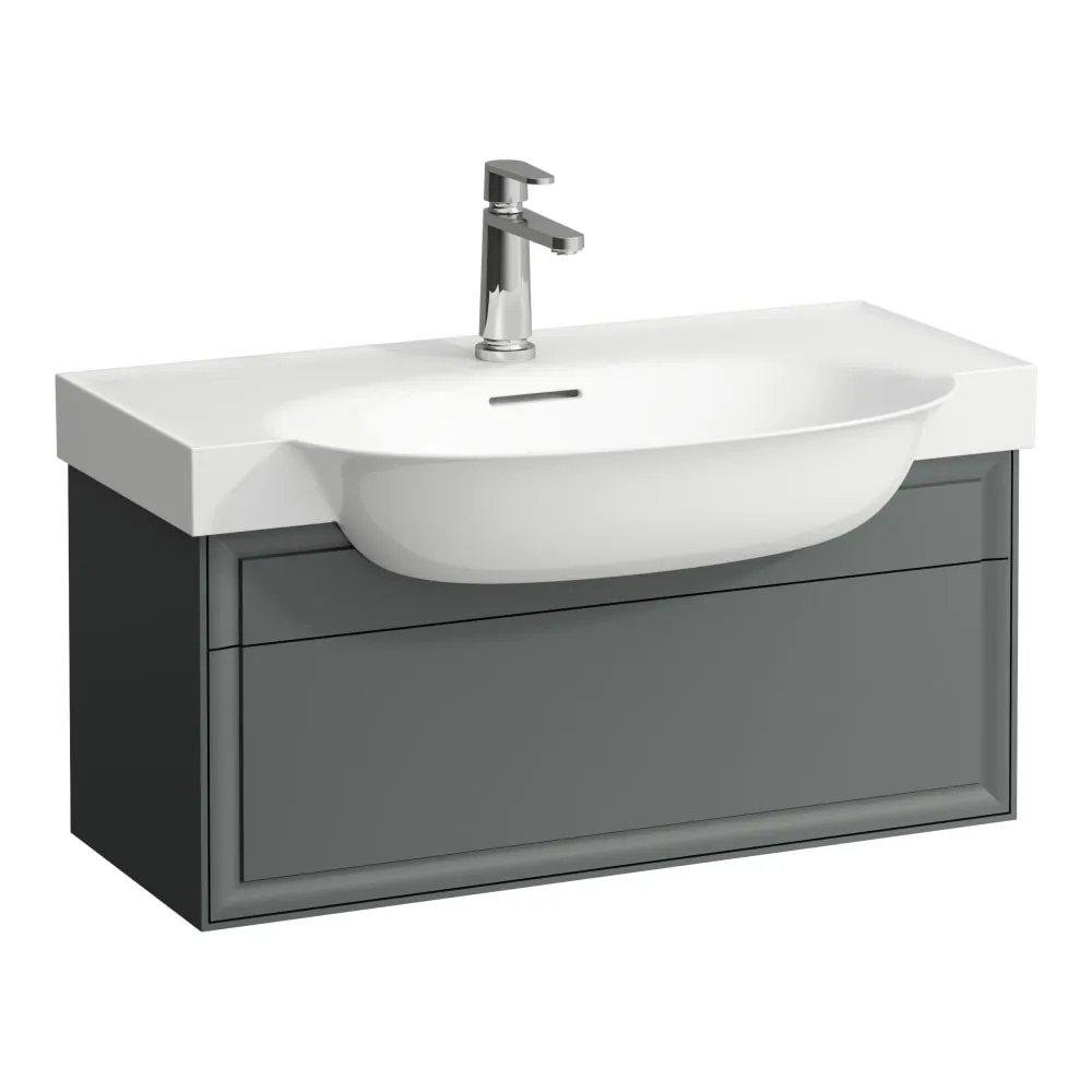 LAUFEN THE NEW CLASSIC Skříňka pod umyvadlo, s 1 zásuvkou, pro umyvadla H813855 775 x 315 x 345 mm #H4060410856271 - 627 - Šedá traffic