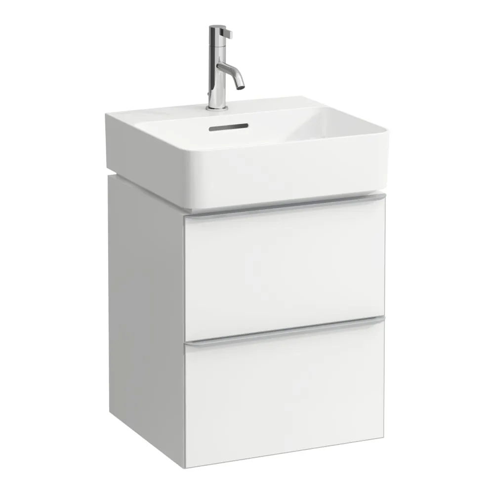 LAUFEN SPACE Skříňka pod umyvadlo, se 2 zásuvkami, pro umyvadlo H815281 435 x 410 x 520 mm #H4101021601001 - 100 - Bílá matná