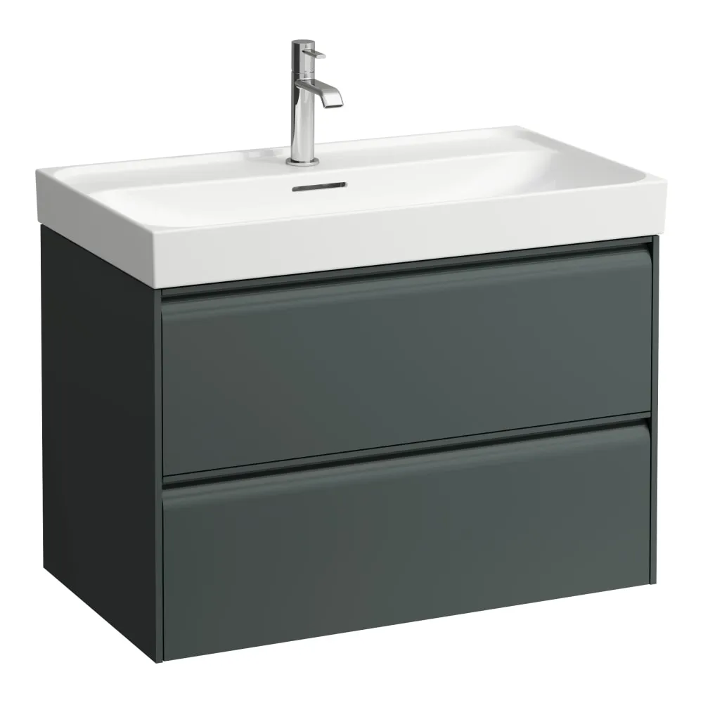 LAUFEN MEDA Skříňka pod umyvadlo, 2 zásuvky, pro umyvadlo H810117 785 x 450 x 515 mm #H4216120112661 - 266 - Šedá traffic