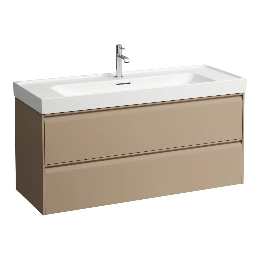 LAUFEN MEDA Skříňka pod umyvadlo, 2 zásuvky, pro umyvadlo H814111 1180 x 450 x 515 mm #H4216320114651 - 465 - Cappuccino