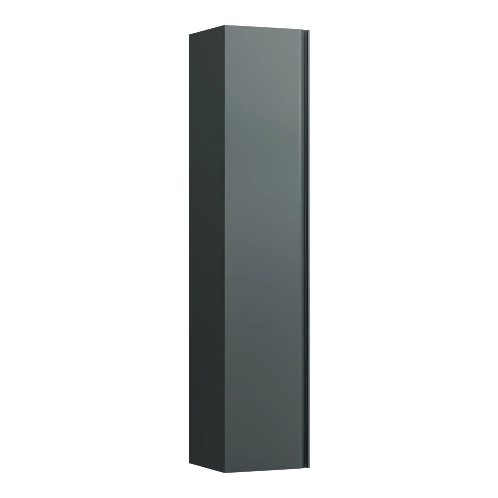 LAUFEN MEDA Vysoká skříňka, 1 dvířka, závěsy dveří vlevo 355 x 335 x 1650 mm #H4216510112661 - 266 - Šedá traffic