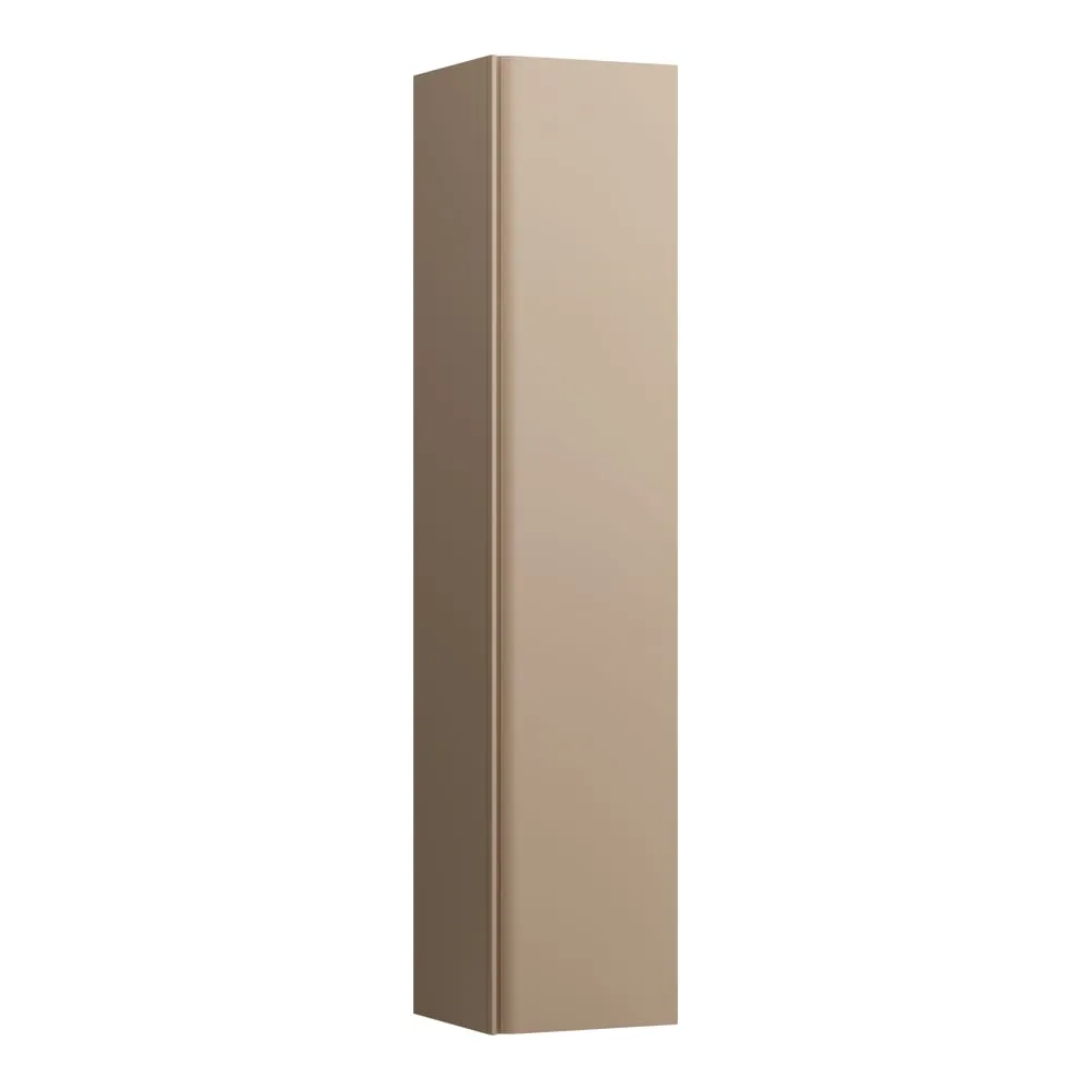 LAUFEN MEDA Vysoká skříňka, 1 dvířka, závěsy dveří vpravo 355 x 335 x 1650 mm #H4216520114651 - 465 - Cappuccino