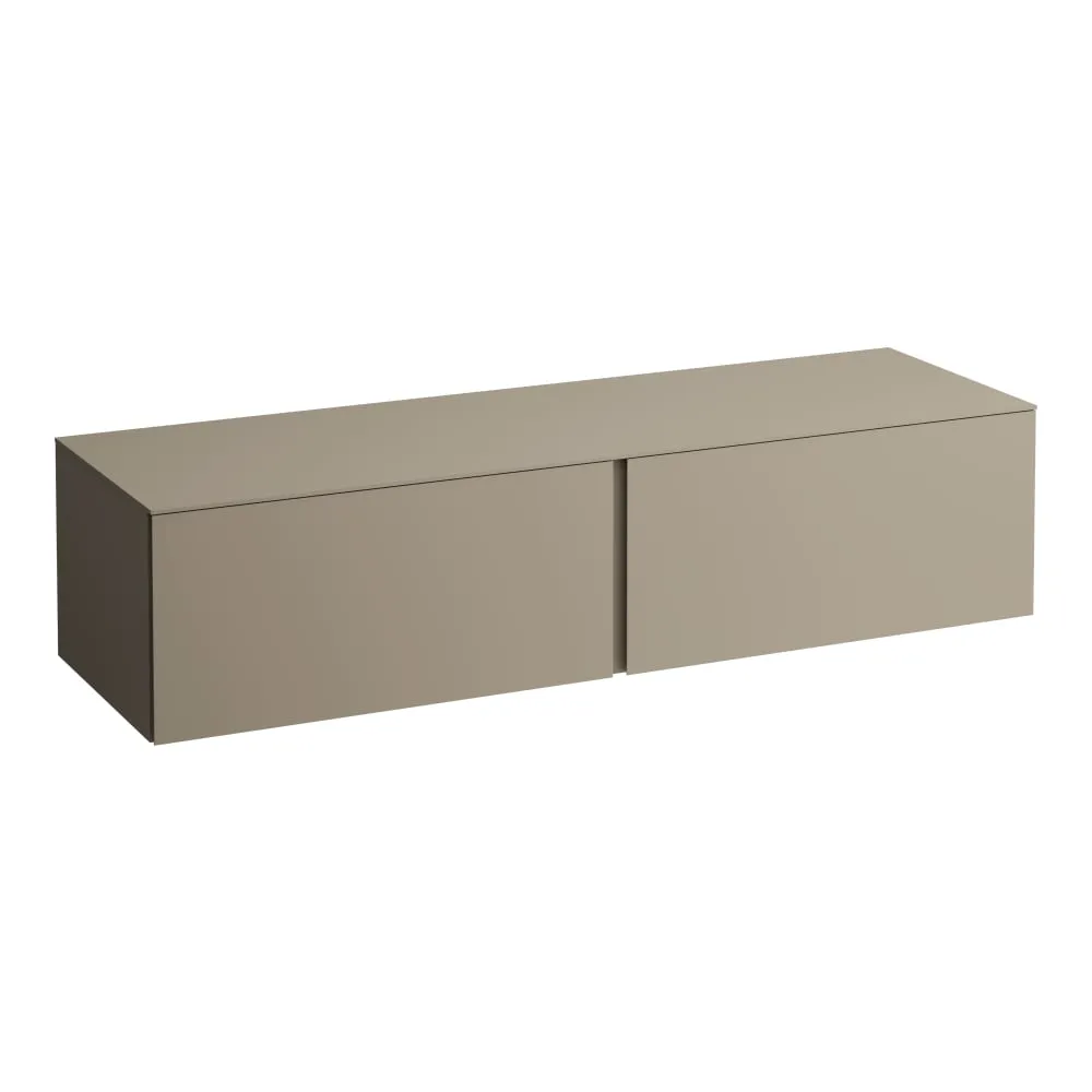 LAUFEN ILBAGNOALESSI Zásuvkový element 1600, se 2 zásuvkami, bez výřezu 1600 x 500 x 370 mm #H4303300972701 - 270 - Béžová perleť