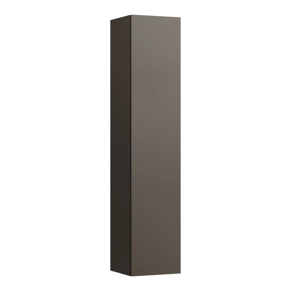 LAUFEN ILBAGNOALESSI Vysoká skříňka, závěsy dvířek vpravo 350 x 335 x 1650 mm #H4304620974291 - 429 - Tmavě hnědá
