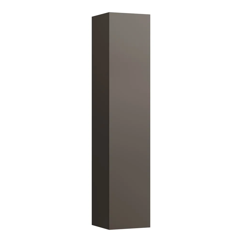 LAUFEN ILBAGNOALESSI Vysoká skříňka, závěsy dvířek vlevo 350 x 335 x 1650 mm #H4304610974291 - 429 - Tmavě hnědá