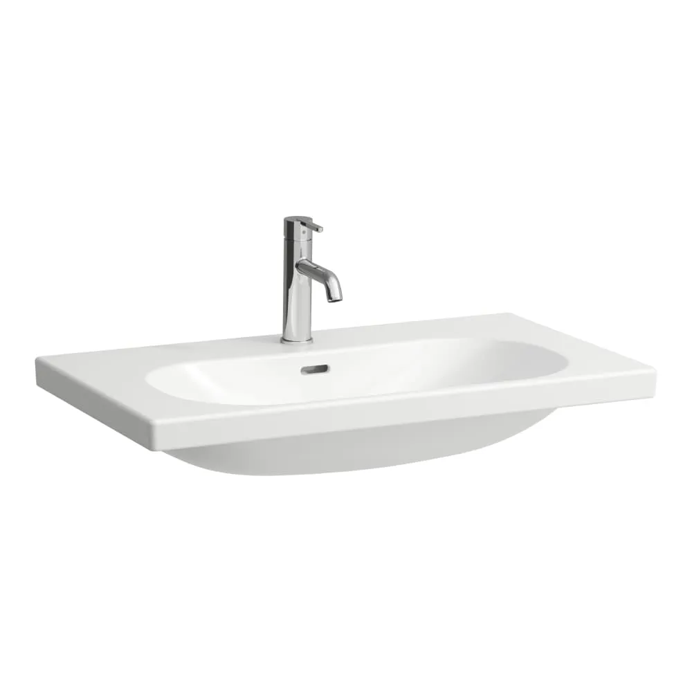 LAUFEN LUA Umyvadlo 800 x 460 x 180 mm #H8100874001041 - 400 - Bílá LCC (LAUFEN Clean Coat)