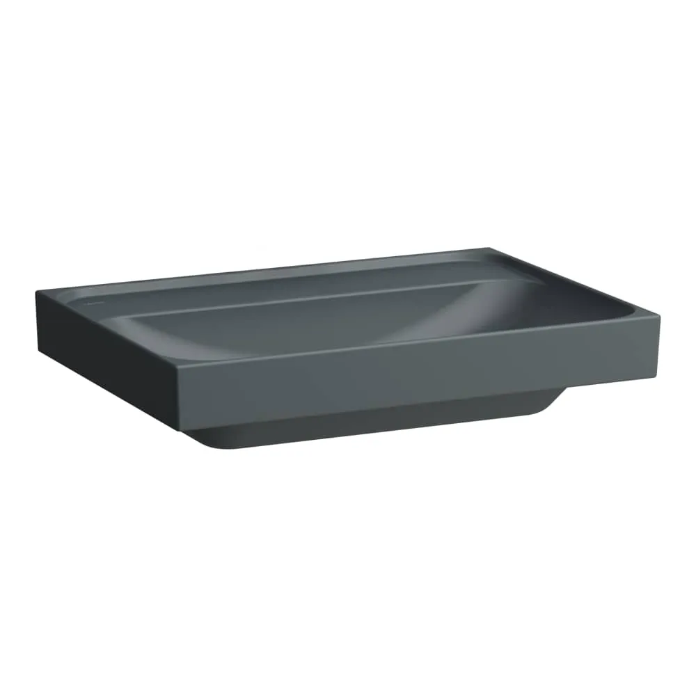 LAUFEN MEDA Umyvadlo, broušená spodní část umyvadla 650 x 460 x 160 mm #H8161147581121 - 758 - Grafit mat