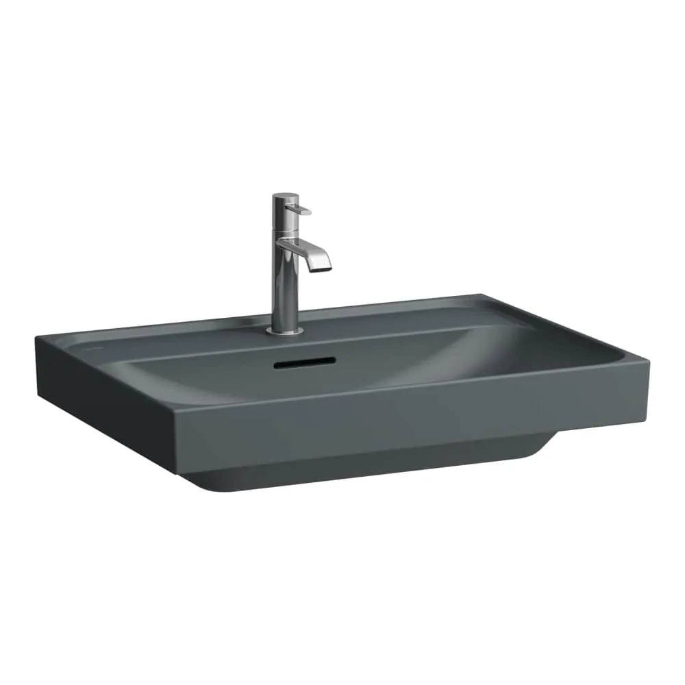 LAUFEN MEDA Umyvadlo, broušená spodní část umyvadla 650 x 460 x 160 mm #H8161147581041 - 758 - Grafit mat