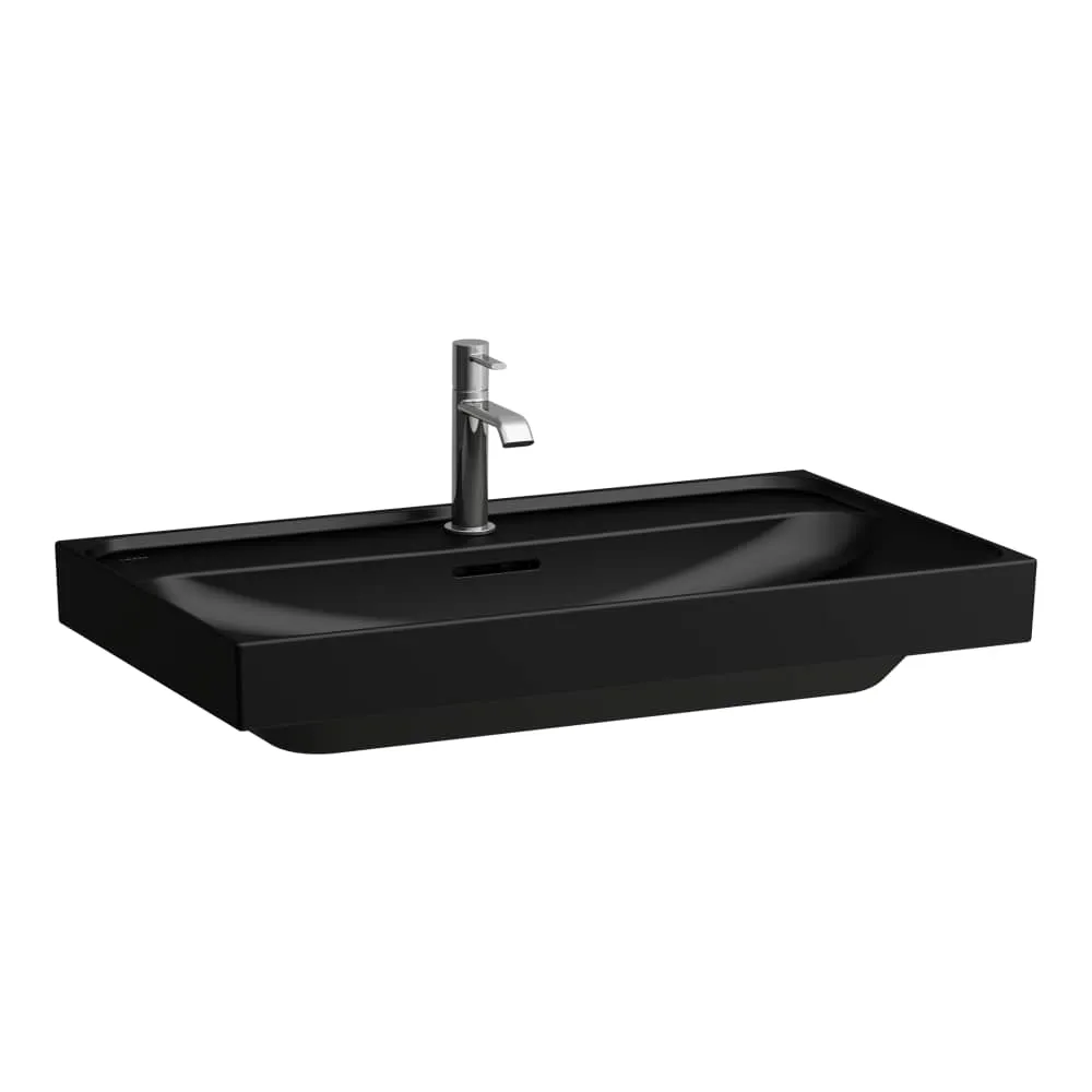 LAUFEN MEDA Umyvadlo 800 x 460 x 160 mm #H8101177161581 - 716 - Černá mat