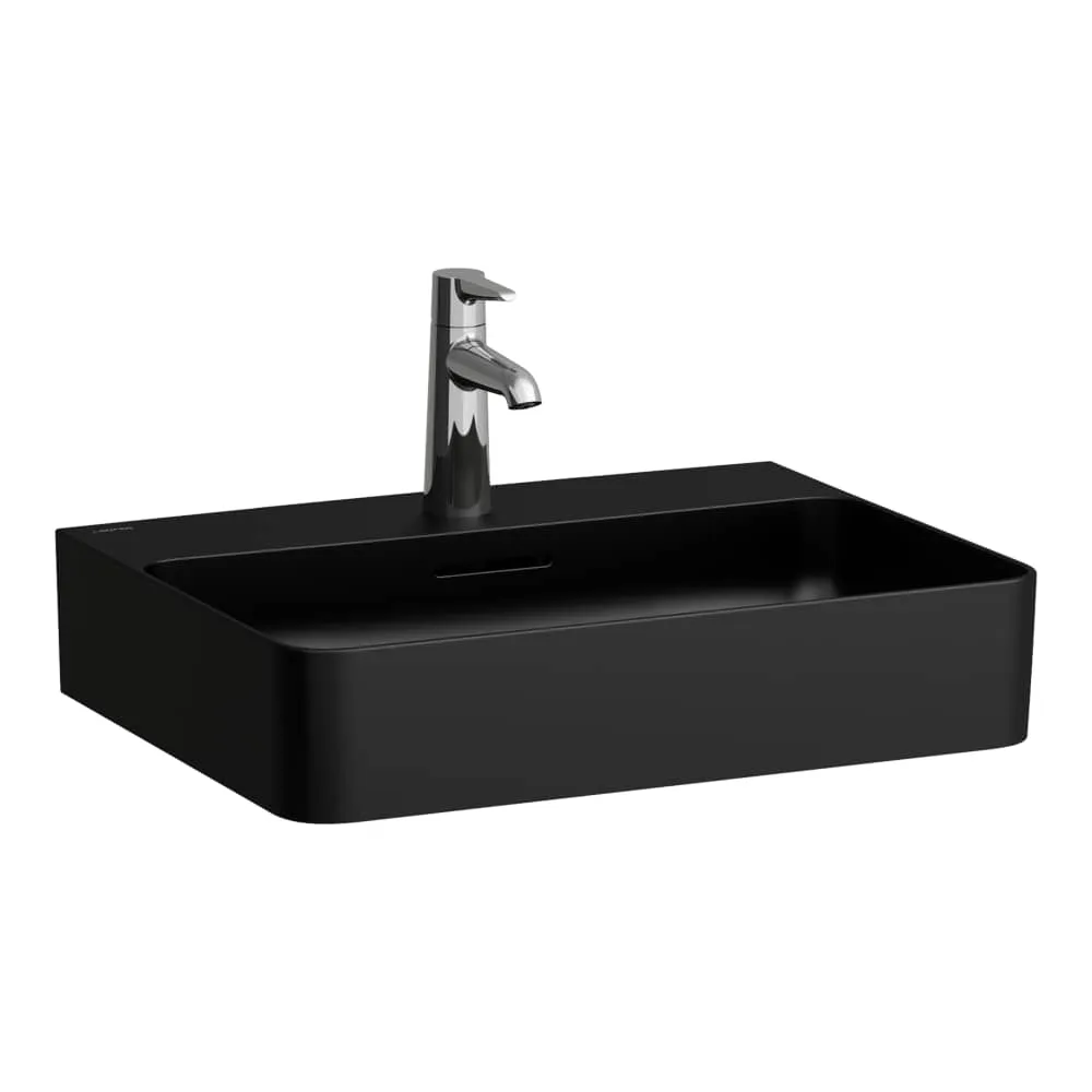 LAUFEN VAL Umyvadlo 550 x 420 x 115 mm #H8102827161121 - 716 - Černá mat