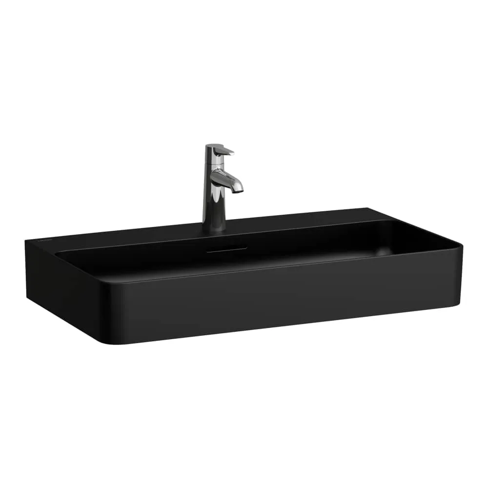 LAUFEN VAL Umyvadlo 750 x 420 x 115 mm #H8102857161041 - 716 - Černá mat