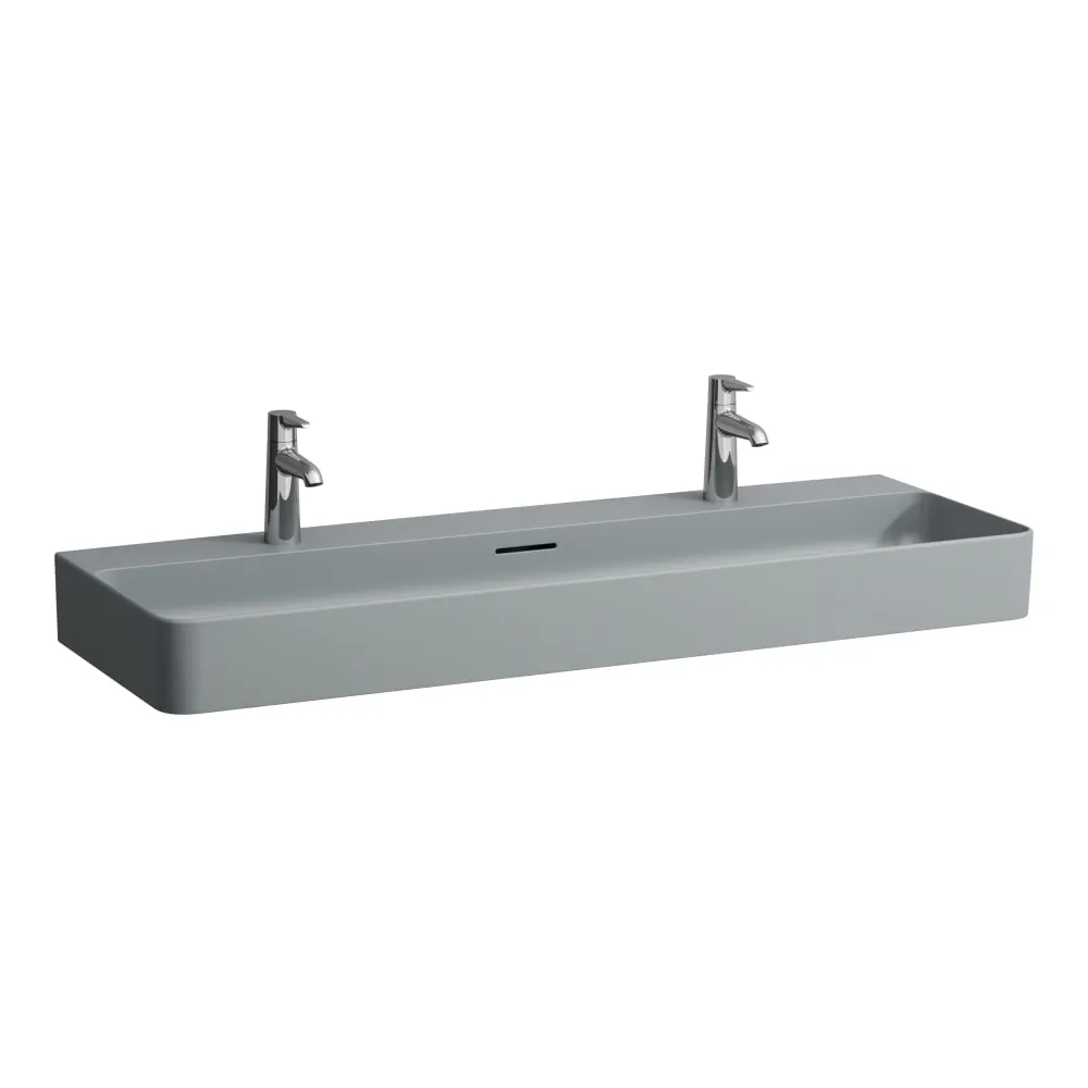LAUFEN VAL Umyvadlo 1200 x 420 x 115 mm #H8102897581071 - 758 - Grafit mat