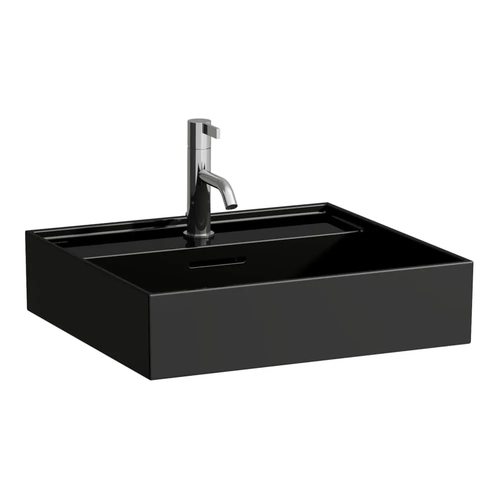 LAUFEN Kartell LAUFEN Umyvadlo 500 x 460 x 145 mm #H8103320201041 - 020 - Černá lesklá