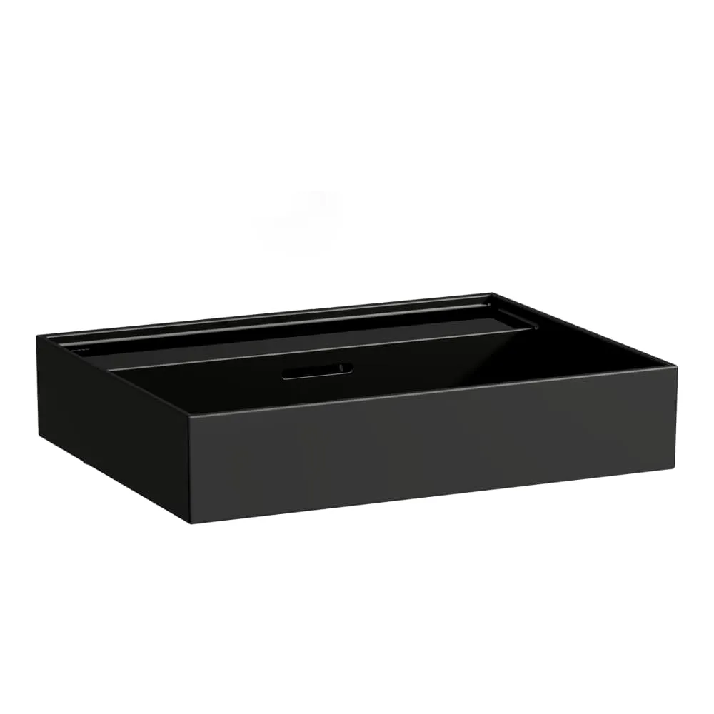 LAUFEN Kartell LAUFEN Umyvadlo 600 x 460 x 145 mm #H8103330201091 - 020 - Černá lesklá