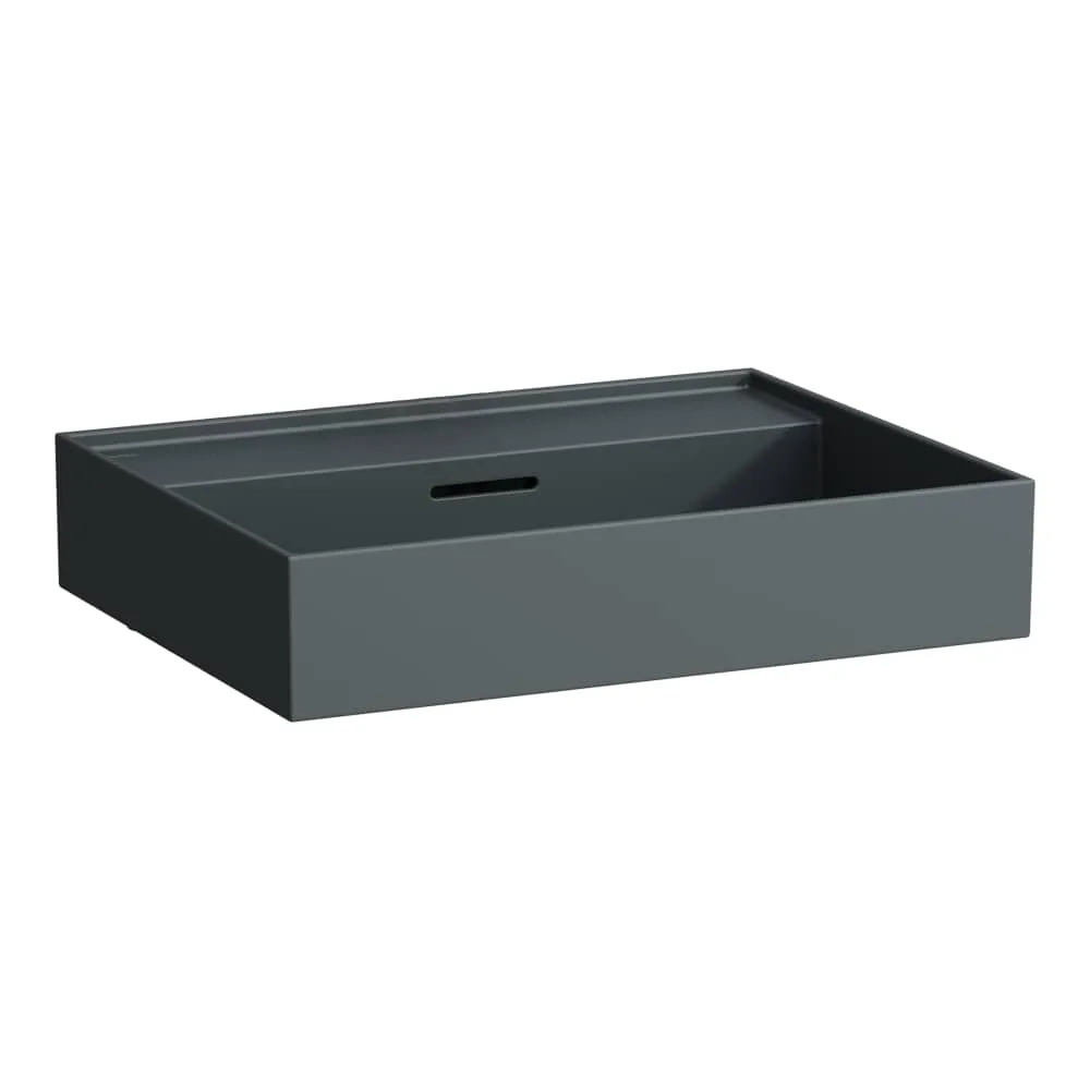 LAUFEN Kartell LAUFEN Umyvadlo 600 x 460 x 145 mm #H8103337581091 - 758 - Grafit mat