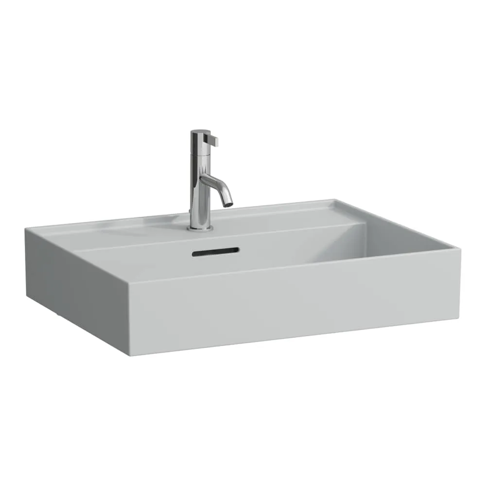 LAUFEN Kartell LAUFEN Umyvadlo, broušená spodní část 600 x 460 x 120 mm #H8163337591041 - 759 - Šedá mat