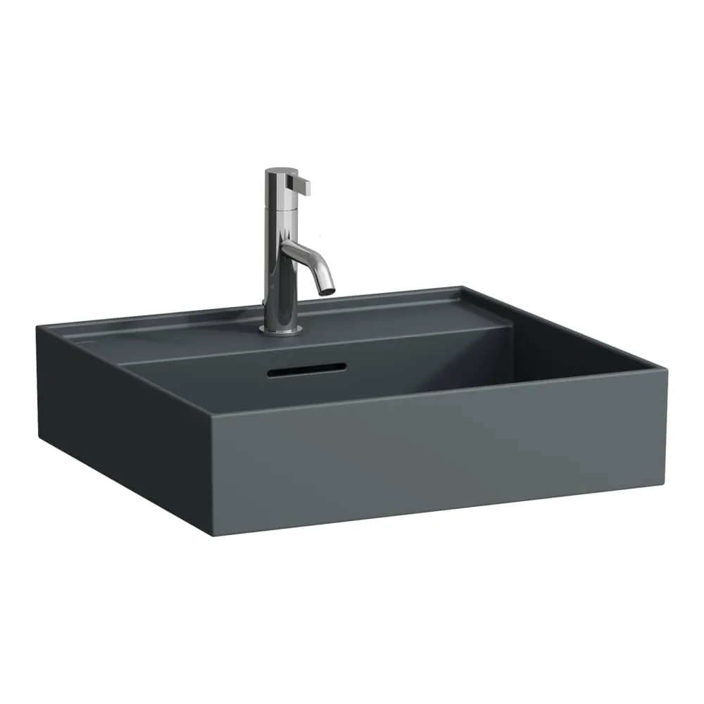 LAUFEN Kartell LAUFEN Umyvadlo, broušená spodní část 500 x 460 x 120 mm #H8163327581091 - 758 - Grafit mat