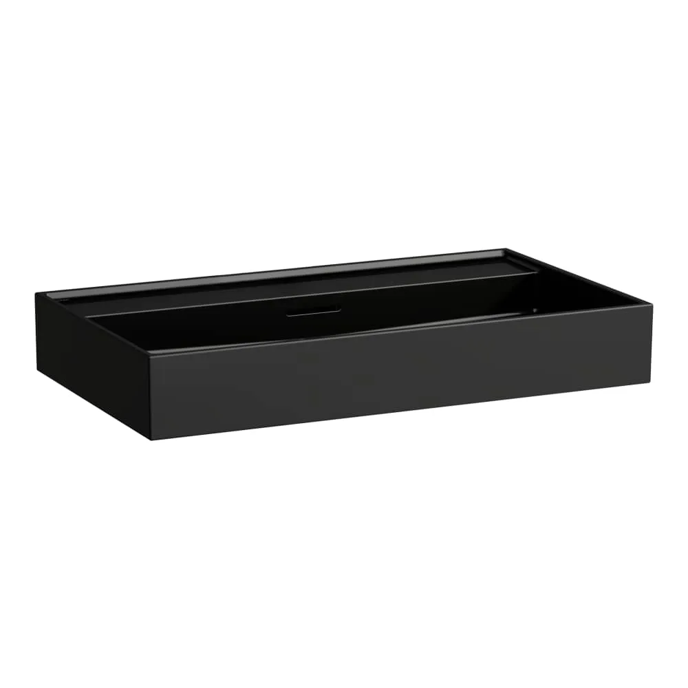 LAUFEN Kartell LAUFEN Umyvadlo 800 x 460 x 120 mm #H8103360201091 - 020 - Černá lesklá