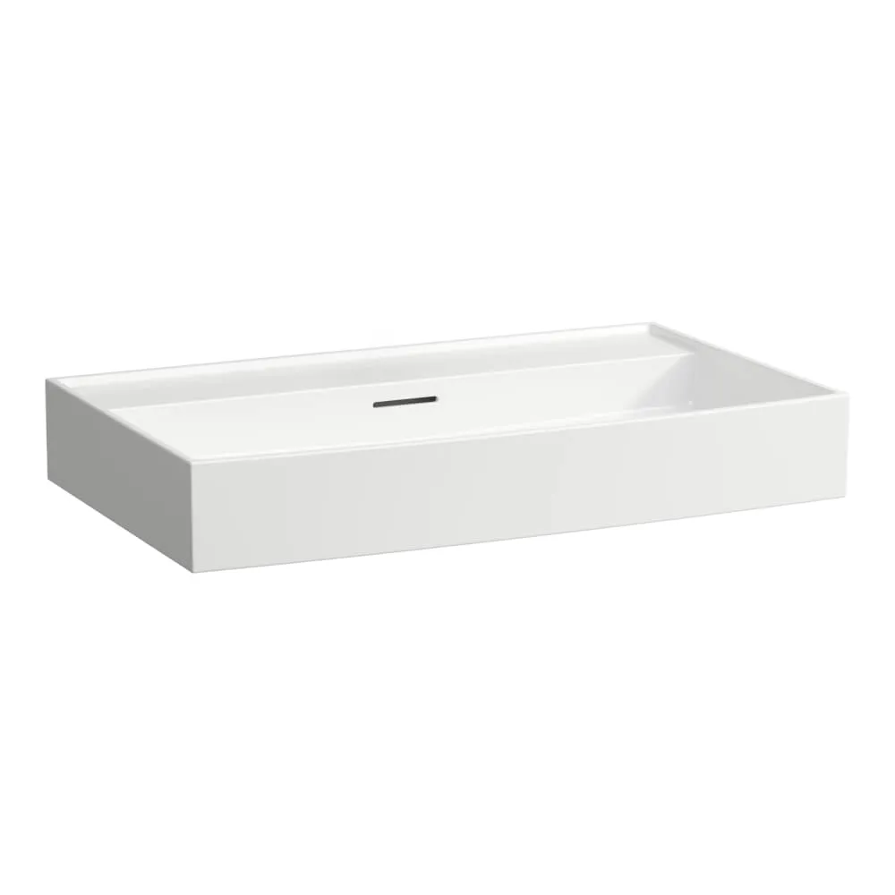 LAUFEN Kartell LAUFEN Umyvadlo 800 x 460 x 120 mm #H810336A001091 - A00 - Bílá LCC Active (LAUFEN Clean Coat Active)