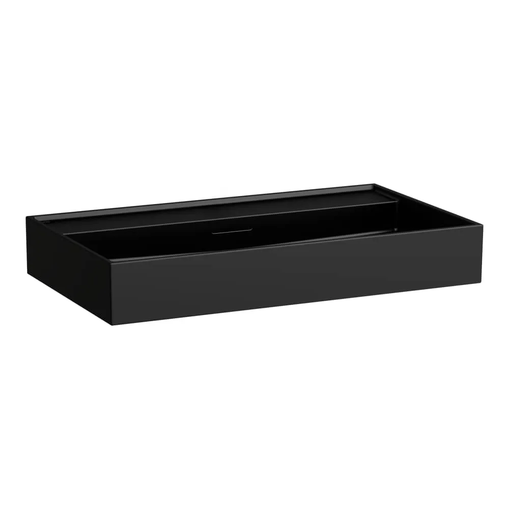 LAUFEN Kartell LAUFEN Umyvadlo 800 x 460 x 120 mm #H8103367161091 - 716 - Černá mat