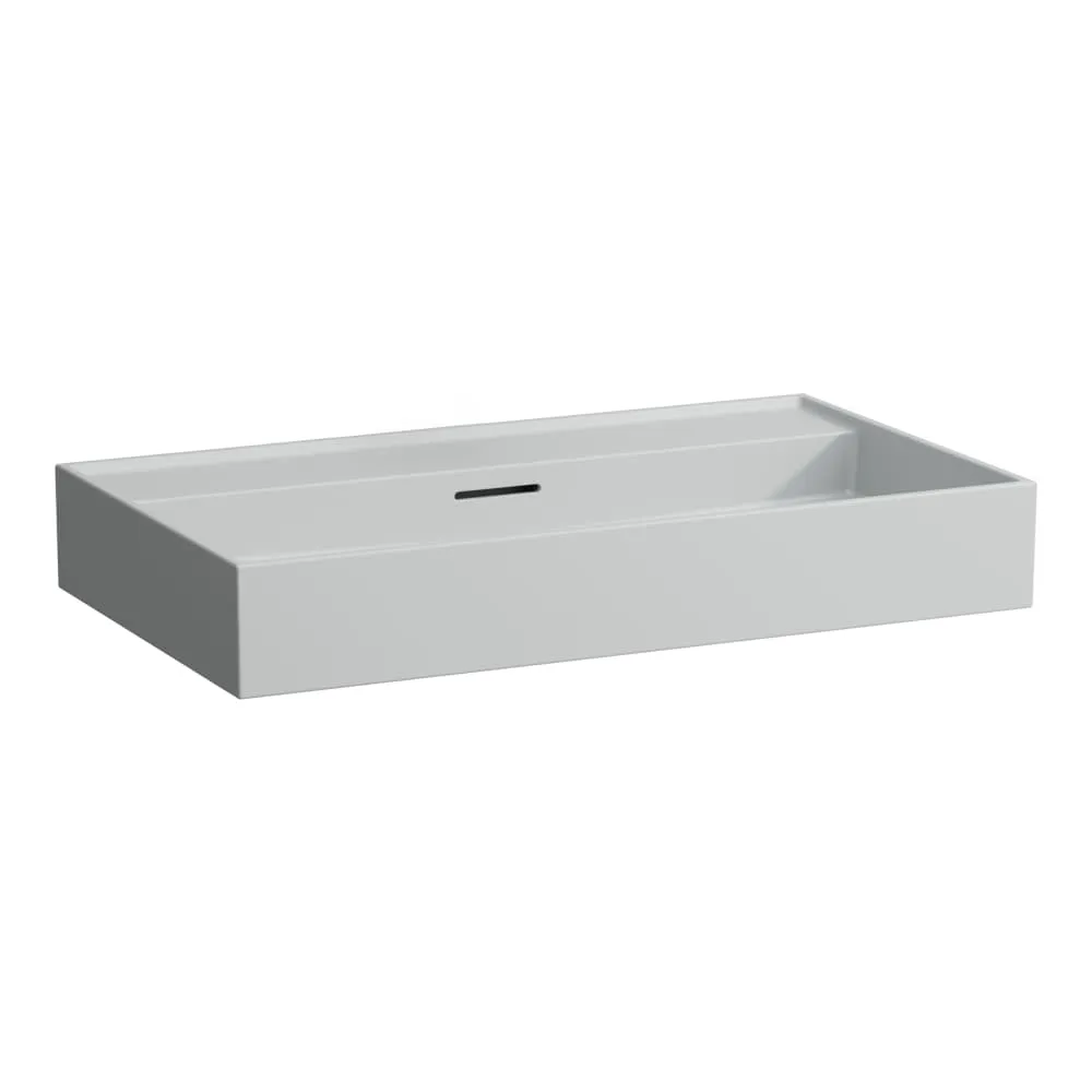 LAUFEN Kartell LAUFEN Umyvadlo 800 x 460 x 120 mm #H8103367591091 - 759 - Šedá mat