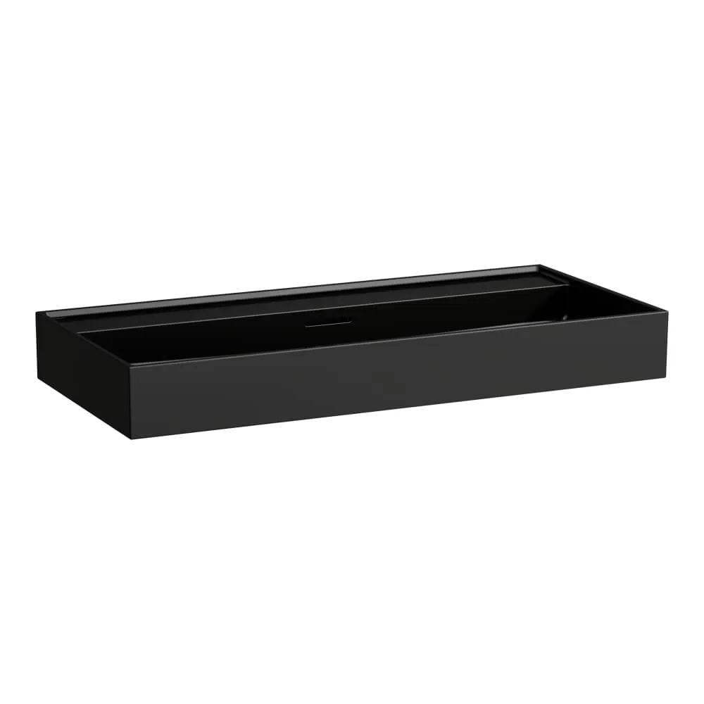 LAUFEN Kartell LAUFEN Umyvadlo 1000 x 460 x 120 mm #H8103370201091 - 020 - Černá lesklá