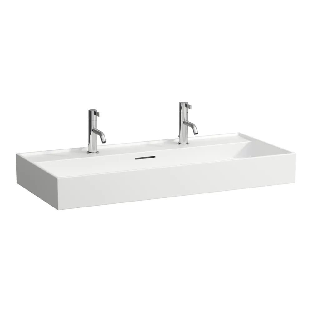 LAUFEN Kartell LAUFEN Umyvadlo 1000 x 460 x 120 mm #H8103374001071 - 400 - Bílá LCC (LAUFEN Clean Coat)
