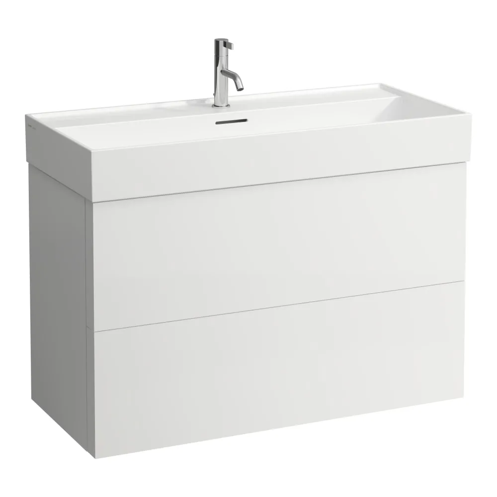 LAUFEN Kartell LAUFEN Umyvadlo 1000 x 460 x 120 mm #H810337A001091 - A00 - Bílá LCC Active (LAUFEN Clean Coat Active)