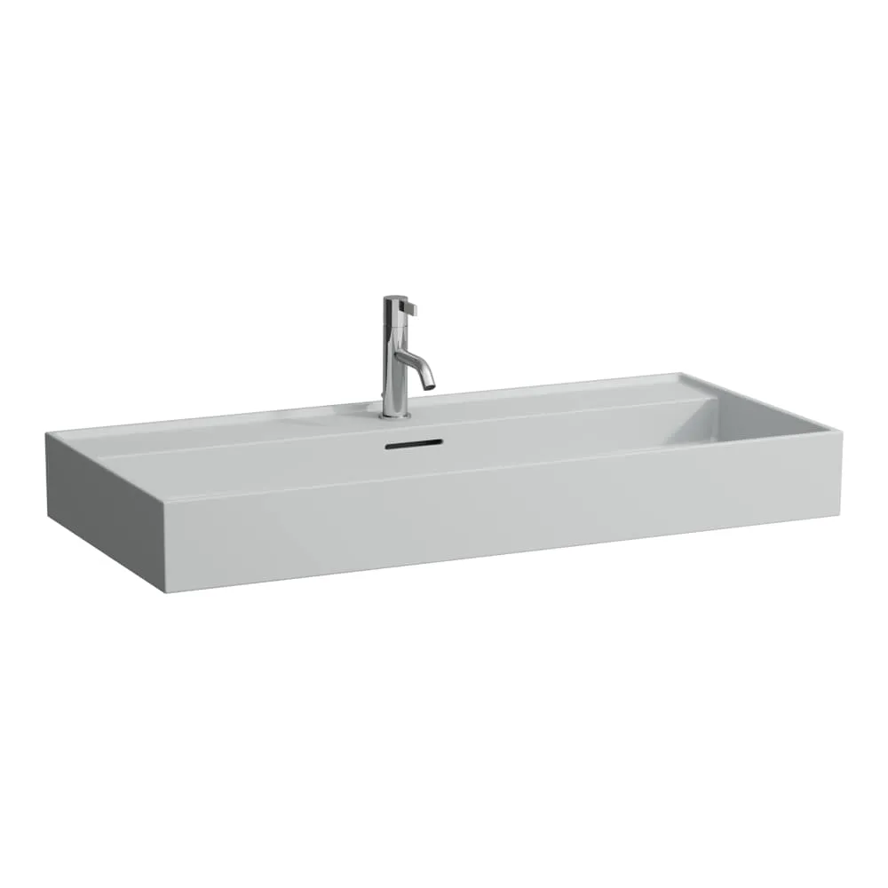 LAUFEN Kartell LAUFEN Umyvadlo 1000 x 460 x 120 mm #H8103377591041 - 759 - Šedá mat