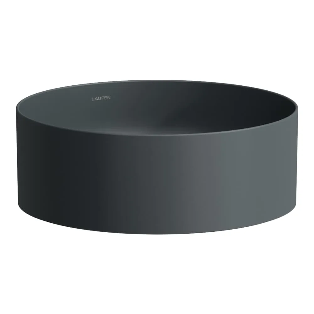 LAUFEN LIVING Umyvadlová mísa 380 x 380 x 130 mm #H8114357581121 - 758 - Grafit mat