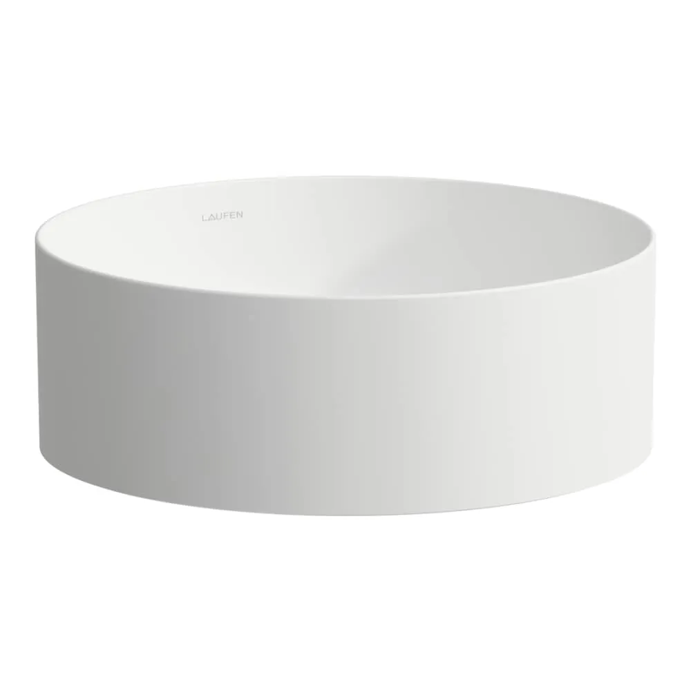 LAUFEN LIVING Umyvadlová mísa 380 x 380 x 130 mm #H8114357571121 - 757 - Bílá mat