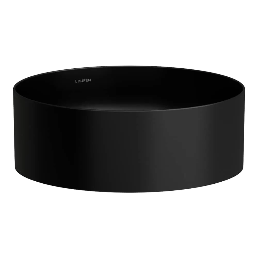 LAUFEN LIVING Umyvadlová mísa 380 x 380 x 130 mm #H8114357161121 - 716 - Černá mat