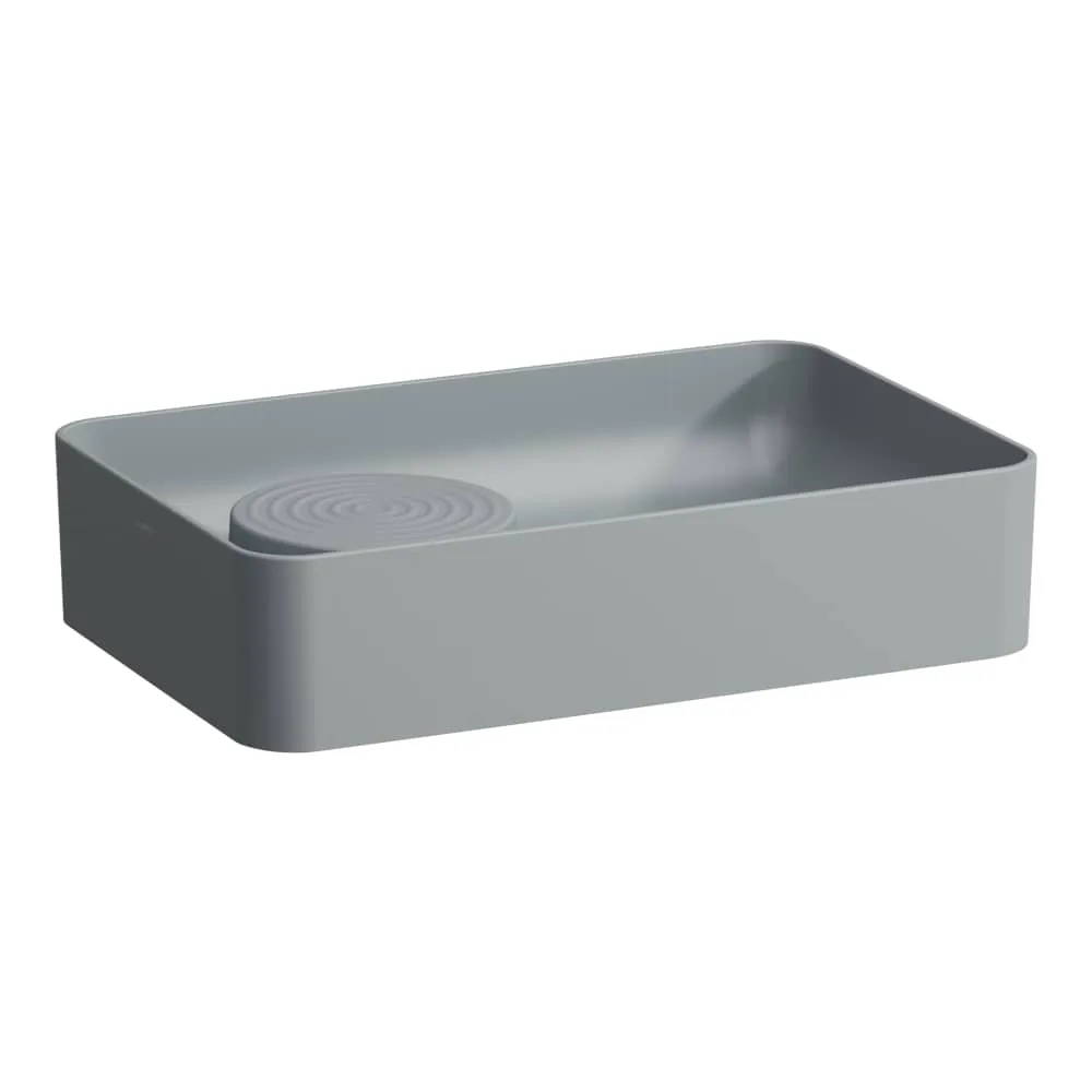 LAUFEN VAL Umyvadlová mísa, s odkládací plochou 550 x 360 x 125 mm #H8122827581121 - 758 - Grafit mat