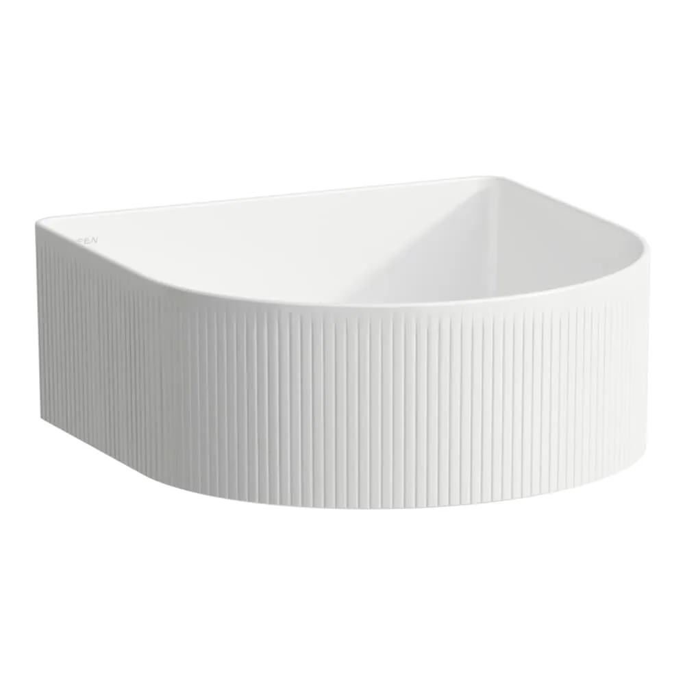 LAUFEN SONAR Umyvadlová mísa, bez armaturní desky, bez přepadu 340 x 340 x 130 mm #H8123414001121 - 400 - Bílá LCC (LAUFEN Clean Coat)