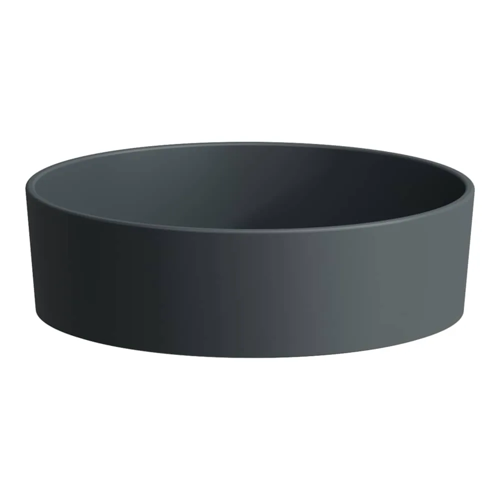 LAUFEN Kartell LAUFEN Umyvadlová mísa 420 x 420 x 120 mm #H8123317581121 - 758 - Grafit mat