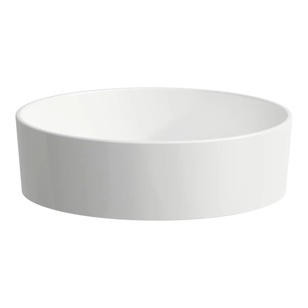 LAUFEN Kartell LAUFEN Umyvadlová mísa 420 x 420 x 120 mm #H8123317571121 - 757 - Bílá mat