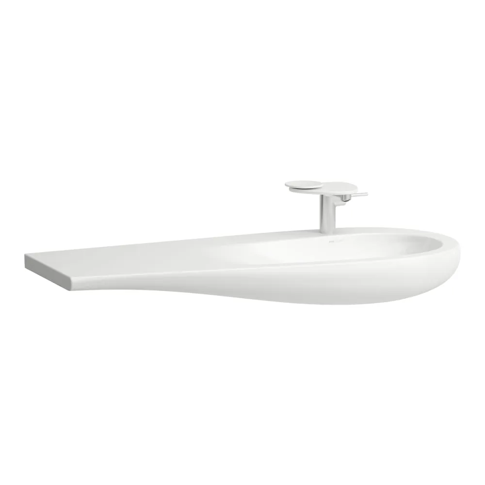 LAUFEN ILBAGNOALESSI Umyvadlo do nábytku, odkládací plocha vlevo 1200 x 500 x 165 mm #H8149747571091 - 757 - Bílá mat