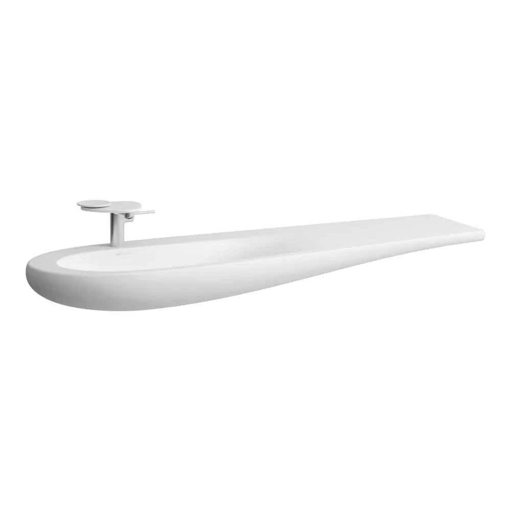 LAUFEN ILBAGNOALESSI Umyvadlo do nábytku, odkládací plocha vpravo 1600 x 500 x 165 mm #H8149717571041 - 757 - Bílá mat