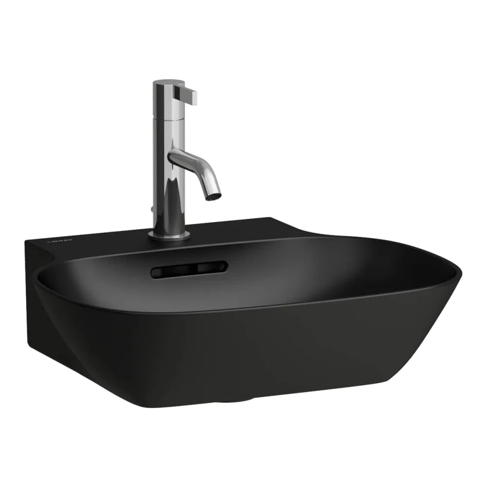 LAUFEN INO Umývátko 450 x 410 x 120 mm #H8153017161111 - 716 - Černá mat