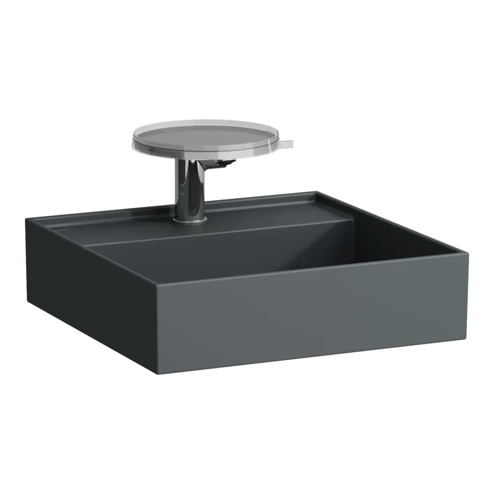 LAUFEN Kartell LAUFEN Umývátko, se skrytým opadem 460 x 460 x 150 mm #H8153317588151 - 758 - Grafit mat