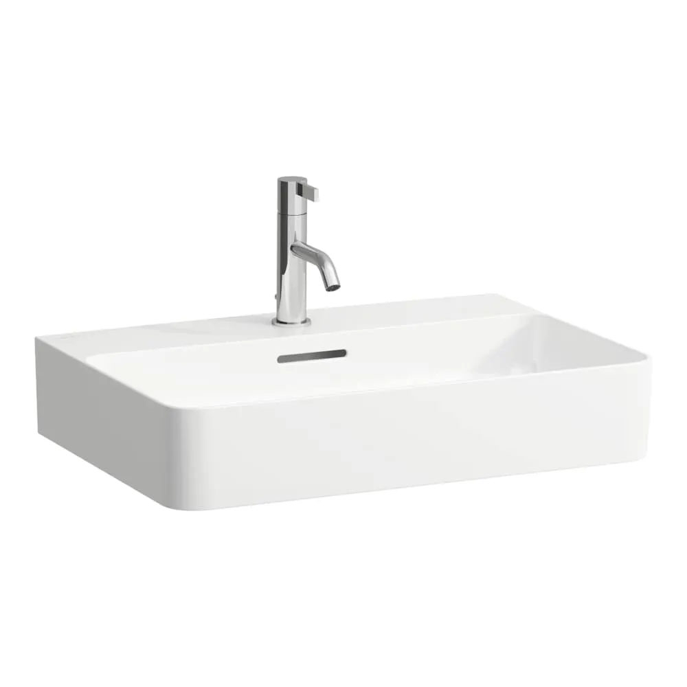 LAUFEN VAL Umyvadlo, broušená spodní část 600 x 420 x 115 mm #H8162837581081 - 758 - Grafit mat