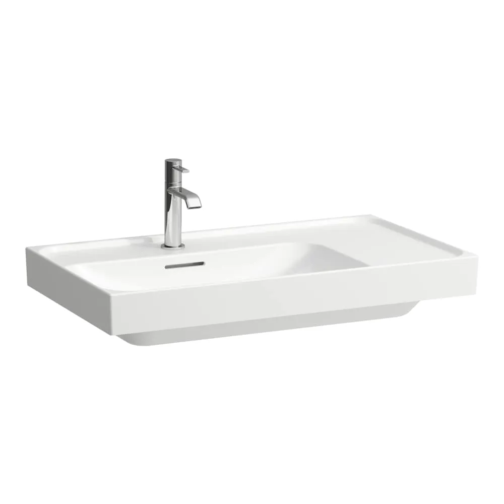 LAUFEN MEDA Umyvadlo, s odkládací plochou vpravo 800 x 460 x 160 mm #H8171167571581 - 757 - Bílá mat