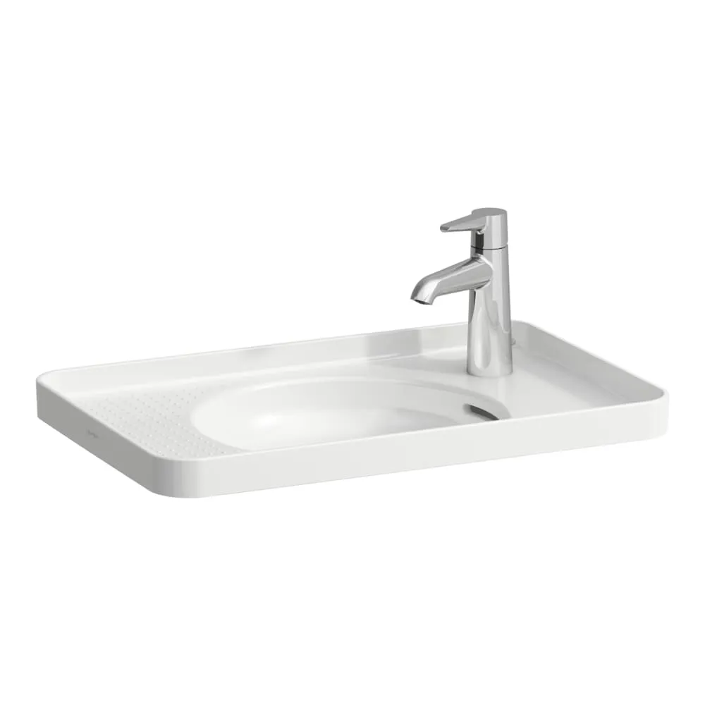 LAUFEN VAL Zápustné umyvadlo 550 x 360 x 40 mm #H817281A001091 - A00 - Bílá LCC Active (LAUFEN Clean Coat Active)