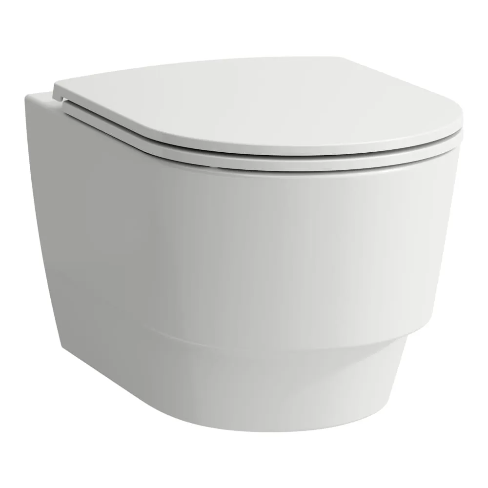 LAUFEN SAVE! Závěsný klozet bez okrajů, s hygienickým oddělením odpadní vody 530 x 365 x 385 mm #H8206620000001 - 000 - Bílá